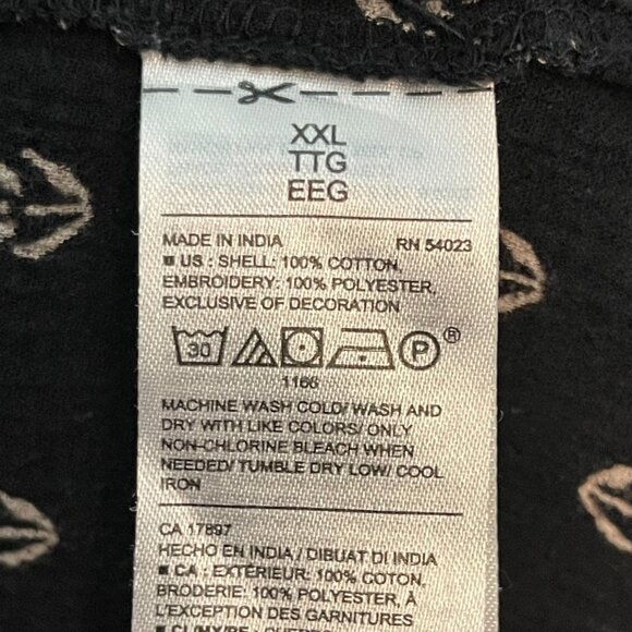 Old Navy Women Boho Peasant Floral Flutter Sleeve Embroidered Tassel Top 2XL - Picture 9 of 10